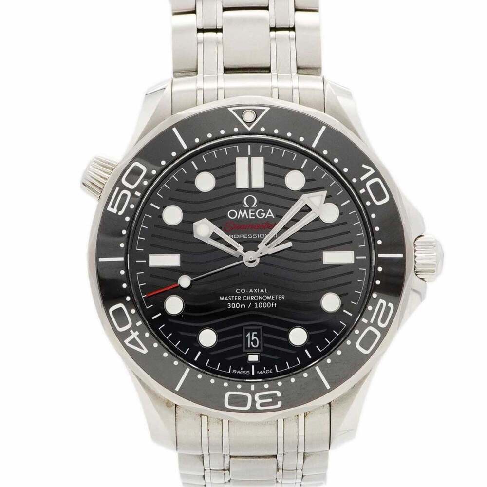Omega Seamaster 210.30.42.20.01.001 Black Dial Men's Watch